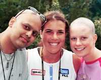 Jennifer Capriati was reading the paper and an item caught her eye. It involved a sports-loving young cancer sufferer, bald from the treatment of her inoperable spinal tumor, playing on a swing. Soon after, a phone call was made from one of the citys five-star hotels to the headquarters of teenage cancer support group CanTeen. On the line was Denise Capriati, asking at her daughter Jennifers behest if a group of young people would fancy a day at the tennis.