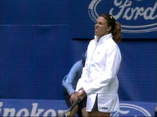 Australian Open 2001: 1R def. Nagyova 4-6 6-2 7-5