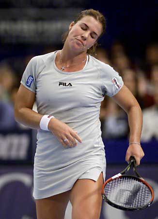 Chase Championships 2000: 1R lost to Anna Kournikova 4-6 4-6