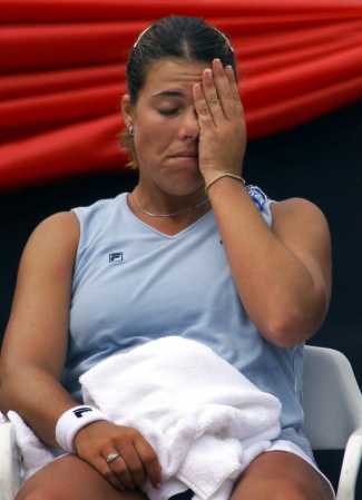 Montreal 2000: 3R lost to Arantxa Sanchez Vicario