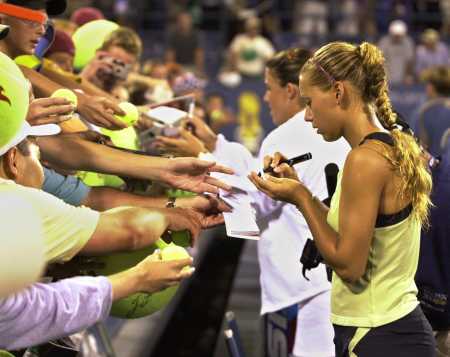 US Open 2000: 1R doubles with Anna Kournikova