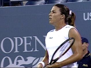 US Open 2000: 4R lost to Monica Seles 3-6 4-6