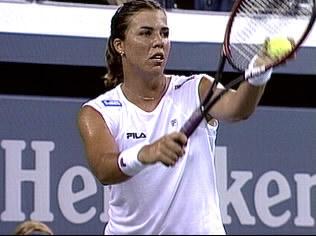 US Open 2000: 4R lost to Monica Seles 3-6 4-6