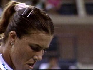 US Open 2000: 4R lost to Monica Seles 3-6 4-6