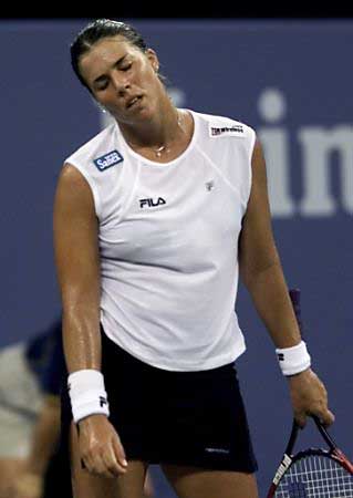 US Open 2000: 4R lost to Monica Seles 3-6 4-6