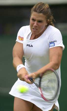 Wimbledon 2000: 1R def. Van Roost 6-2 6-4