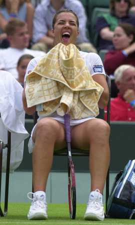 Wimbledon 2000: 1R def. Van Roost 6-2 6-4