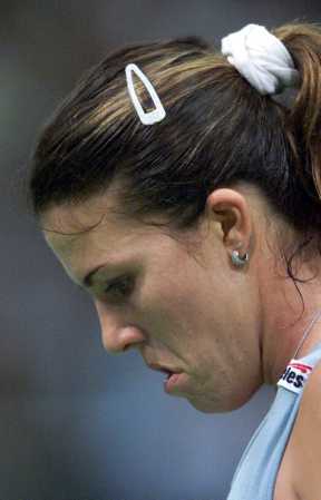 Zurich 2000: SF lost to Martina Hingis 3-6 2-6